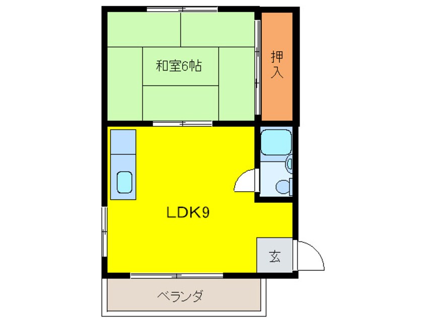 間取図 村路マンション