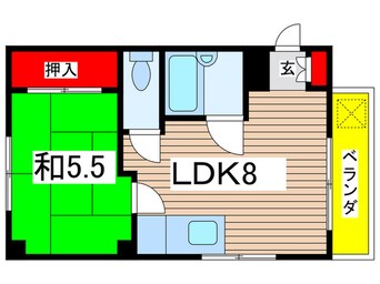 間取図 村路マンション