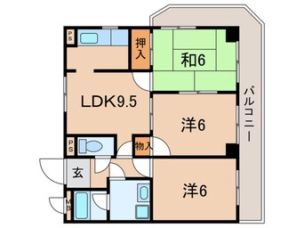 間取図 コート・スミユー