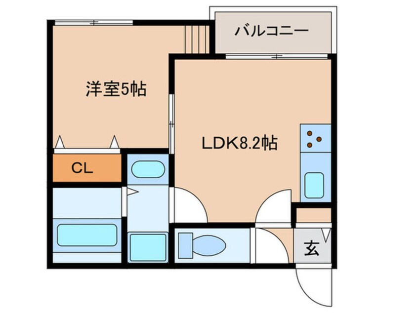 間取図 マナーズハウス山科駅前 I