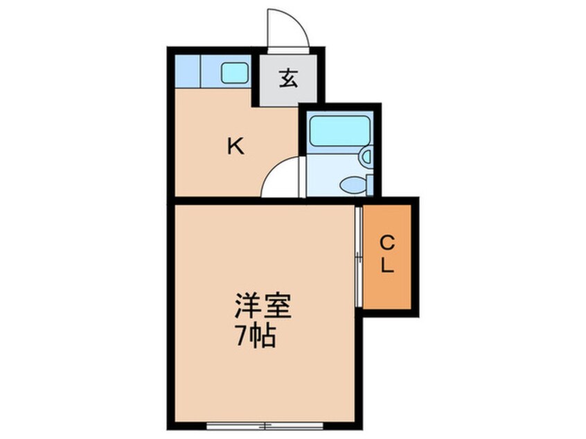 間取図 サンハイツ山崎