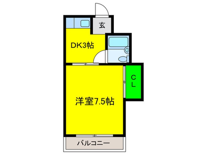 間取り図 サンハイツ山崎