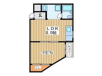 間取図 サンハイツ山崎