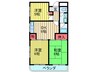 新森グレイス 3DKの間取り