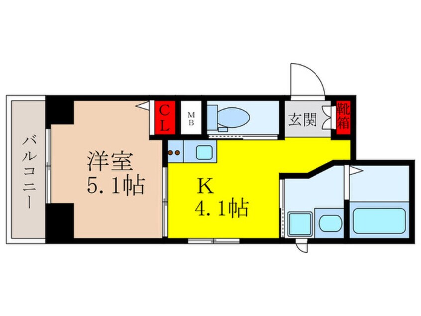 間取図 カルム共栄マンション