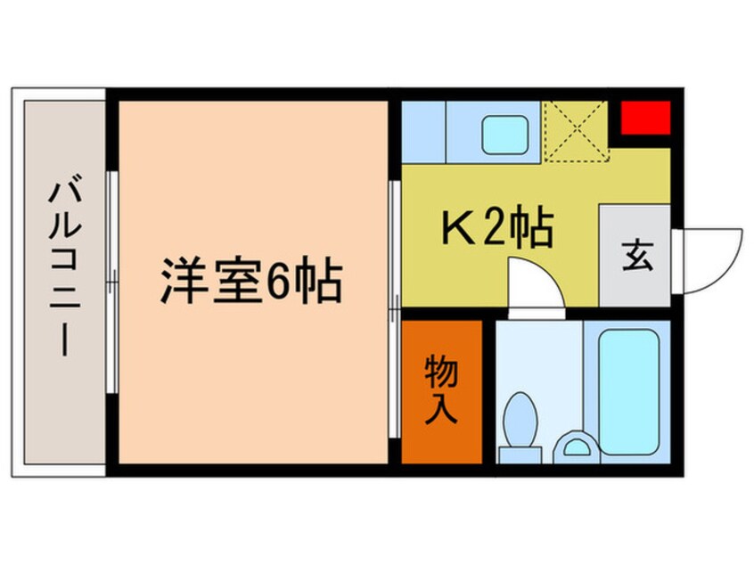 間取図 レゾン　シゲ