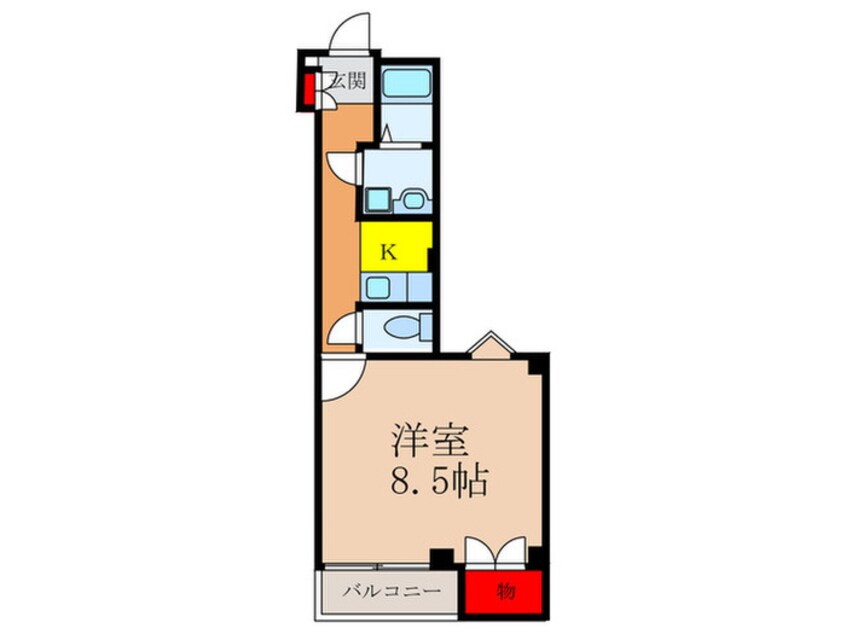 間取図 ヴィブレコ－トⅡ