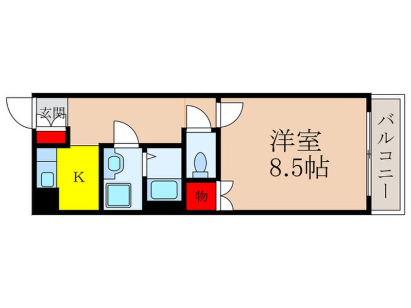 間取図 ヴィブレコ－トⅡ