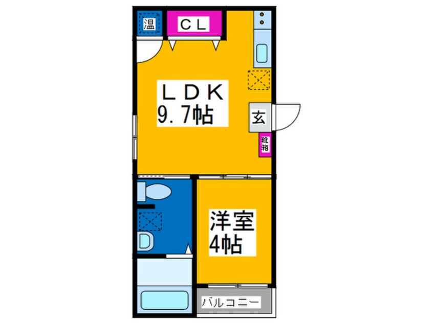 間取図 パークテラス住吉公園