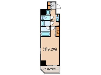 間取図 Fortuney大手前