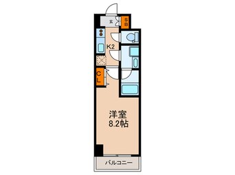 間取図 Fortuney大手前
