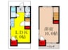 カフェラボ７１６ 1LDKの間取り