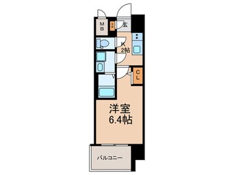 間取図 ｴｽﾘｰﾄﾞｻﾞｲｰｽﾄﾚｼﾞﾃﾞﾝｽ大阪城