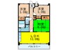 ラヴィアフォーレ千里山 3LDKの間取り