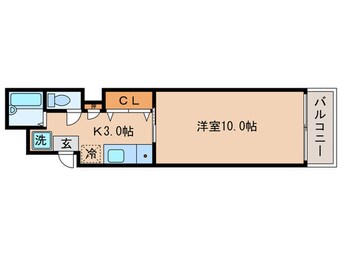 間取図 ＣＡＳＡ・ＤＥ大橋