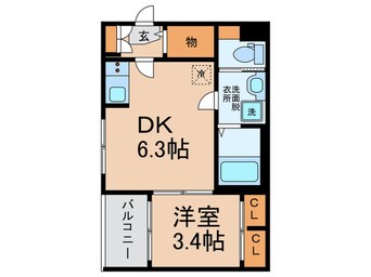 間取図 ロイヤルオーク小路