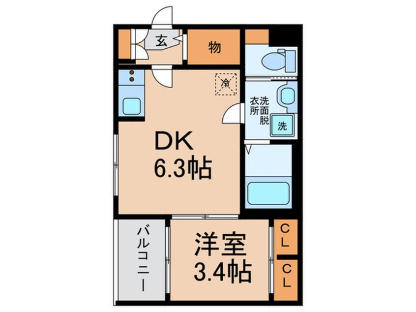 間取図 ロイヤルオーク小路