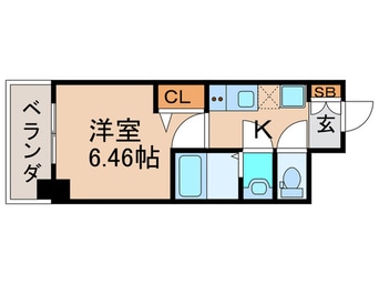 間取図 LUXENA住之江公園