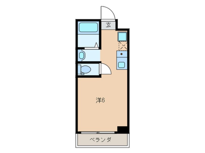 間取図 墨江728ハイツ