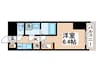 S-RESIDENCE福島玉川Tres 1Kの間取り