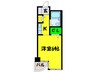 ジョイフル堺 1Kの間取り