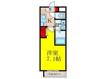 間取図 ＡILE南茨木