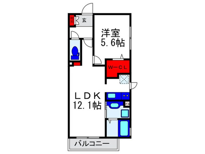 間取り図 メゾンサフィール