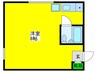 ハイツルフレ 1Rの間取り