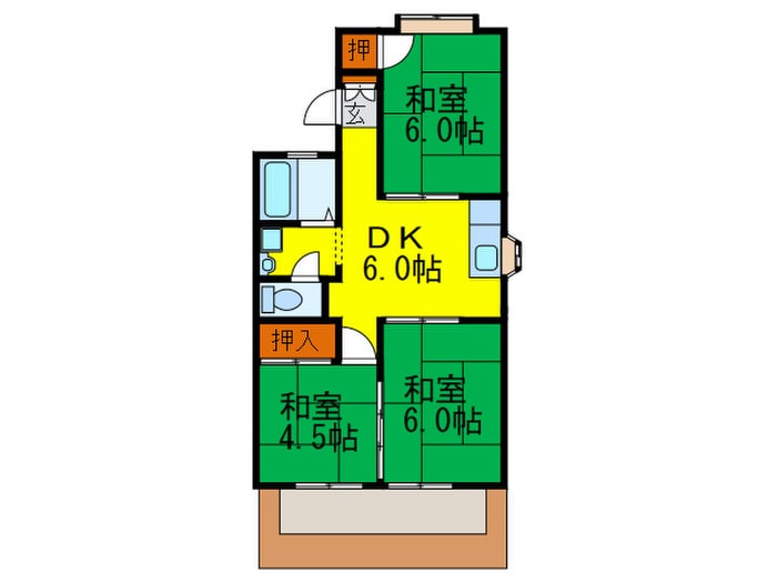 間取り図 ベルビュー王子