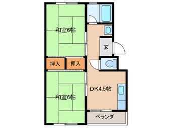 間取図 サンハイツ大谷