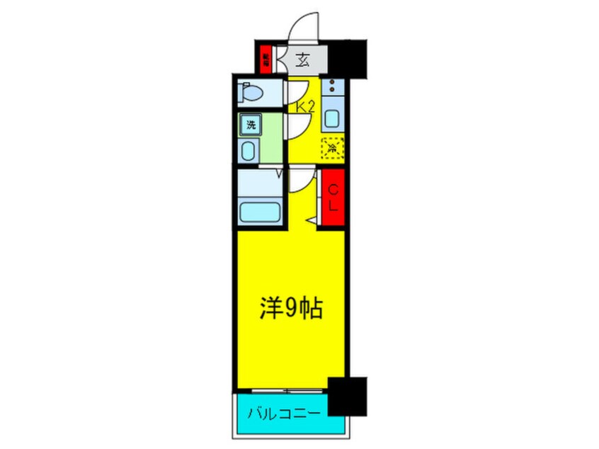 間取図 スプランディッド淀屋橋DUE