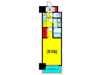 間取図 スプランディッド淀屋橋DUE