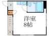 GRACE　HISA 1Rの間取り