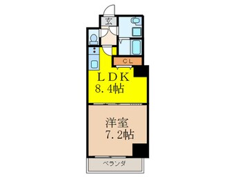 間取図 第６アローズ緑地公園