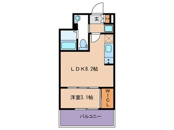 間取図 コンフォリア扇町