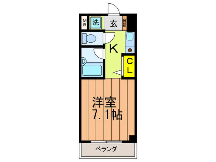 間取図 第２ハートビル