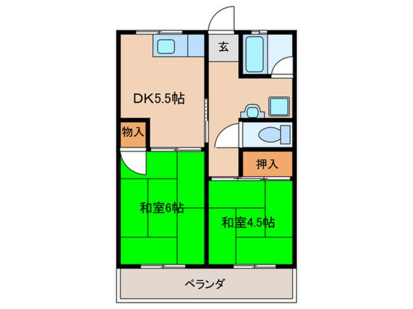 間取図 吉里マンション