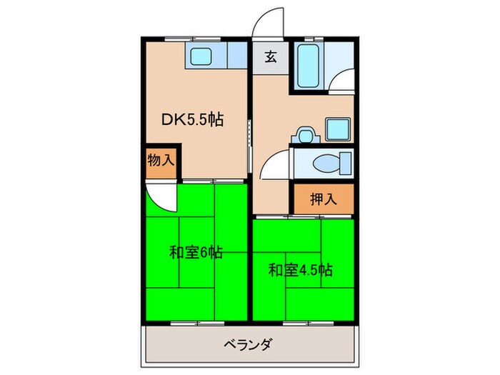 間取り図 吉里マンション