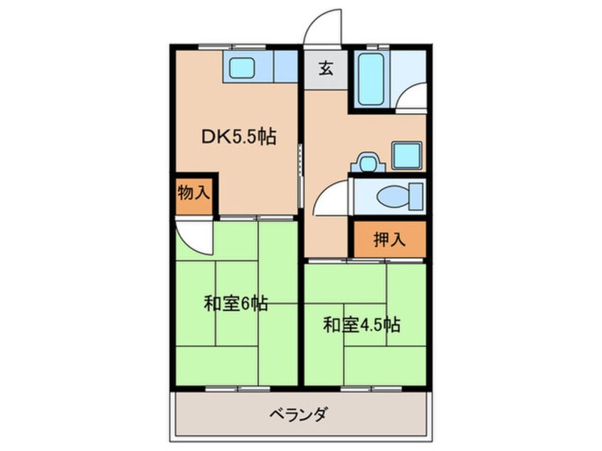 間取図 吉里マンション