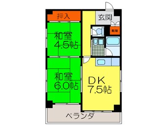 間取図 ＭＫハイツ