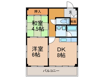 間取図 ＭＫハイツ