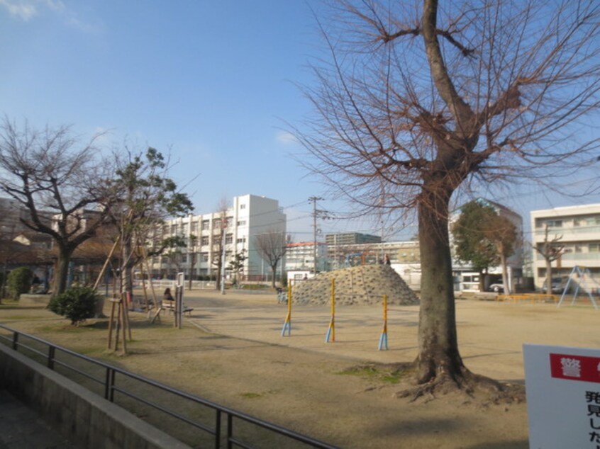 永田公園(公園)まで500m Ber Heim Suwa A棟