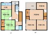 国松町戸建て 6Kの間取り