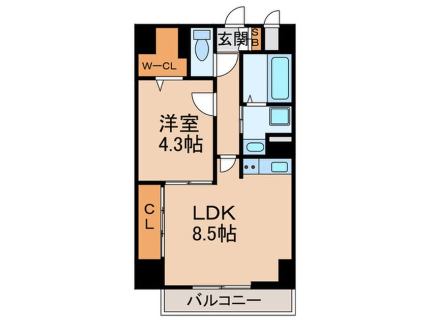 間取図 リブレメゾン伊丹