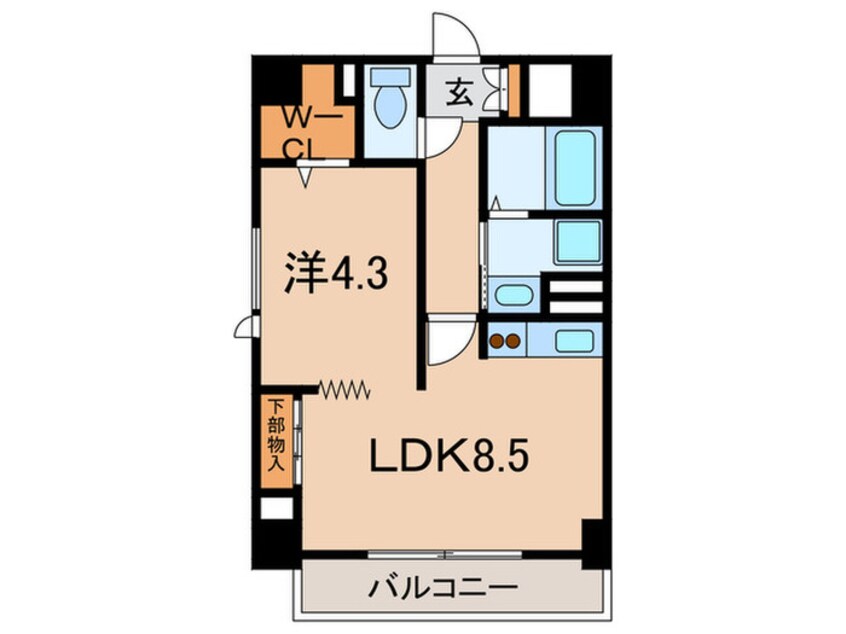 間取図 リブレメゾン伊丹