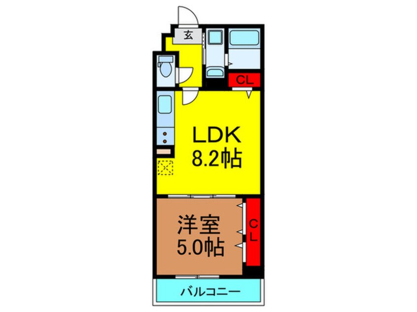 間取図 サギタリウス　レオⅡ