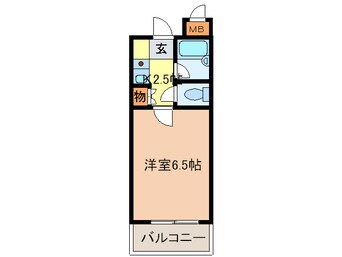 間取図 ﾊ-ﾊﾞ-ﾚｼﾞﾃﾞﾝｽKANAJYU