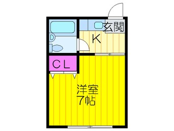 間取図 ハイツマエダ