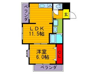 間取図 トマトハイツ