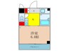 ヒルトップ千里山 1Kの間取り